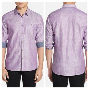 Ted Baker London Linnoo Trim Fit sport shirt- NWOT